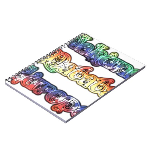 ハクナマタタヨーロッパアートプリント/グラフィック ノートブック (左側)