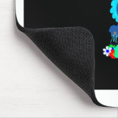 ハクナマタタライオンアートプリント マウスパッド (コーナー)