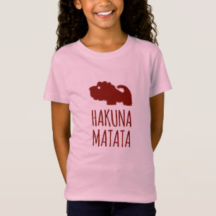 ハクナマタタライオン Tシャツ