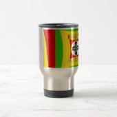 ハクナマタタラスタカラーレッドゴールデングリーン トラベルマグ (中央)