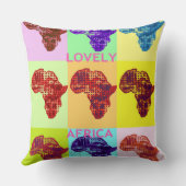 ハクナマタタラブリーアフリカ枕 クッション (裏面)