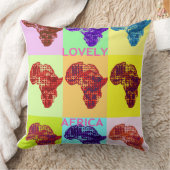 ハクナマタタラブリーアフリカ枕 クッション (ブランケット)