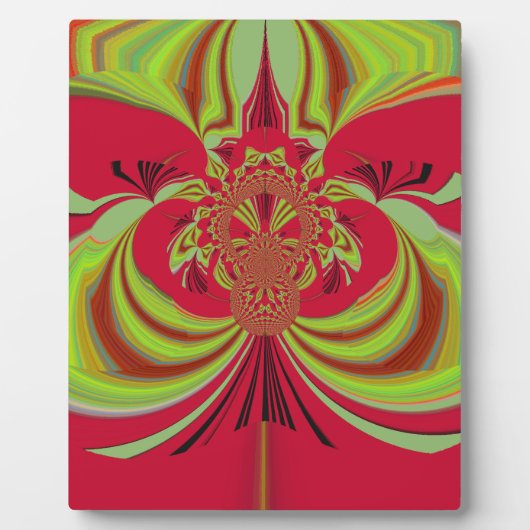 ハクナマタタレッドイエローデザイン フォトプラーク (正面)