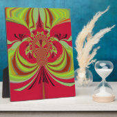 ハクナマタタレッドイエローデザイン フォトプラーク (側面)