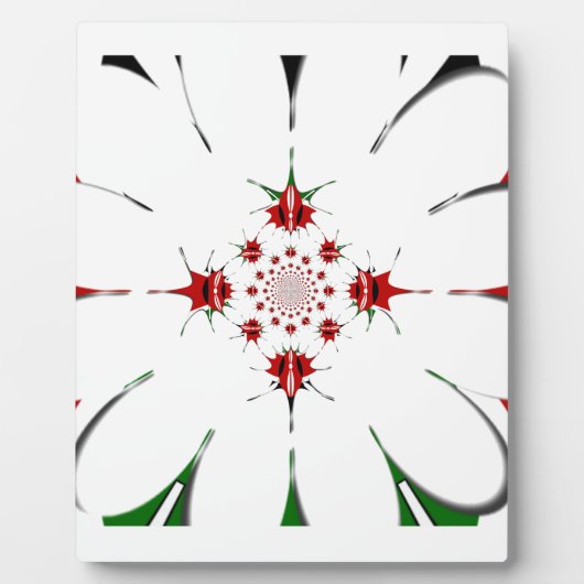 ハクナマタタレッドグリーン フォトプラーク (正面)