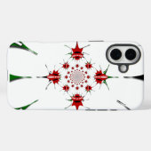 ハクナマタタレッドグリーン Case-Mate iPhoneケース (裏面 (横))