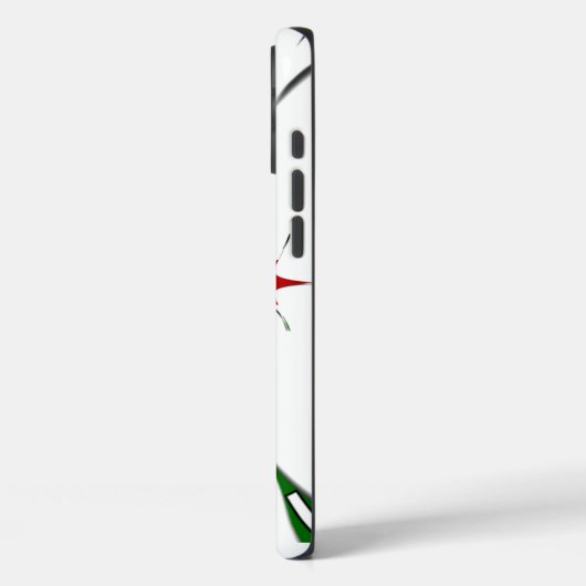 ハクナマタタレッドグリーン Case-Mate iPhoneケース (裏面 / 左)