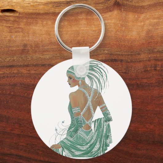 ハクナマタタレディースゴーグリー.png キーホルダー (正面)