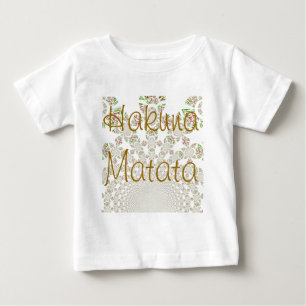 ハクナマタタ乳児ティーシャツ ベビーTシャツ