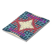 ハクナマタタ文字ホープ抽象芸術アートプリントデザイン ノートパッド (回転)