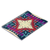 ハクナマタタ文字ホープ抽象芸術アートプリントデザイン ノートブック (左側)