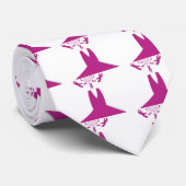 ハクナマタタ最新乳がん認識度リボン ネクタイ (ロール)