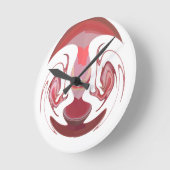 ハクナマタタ魔法ランプ ラウンド壁時計 (傾斜)