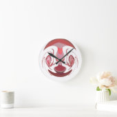 ハクナマタタ魔法ランプ ラウンド壁時計 (ホーム)