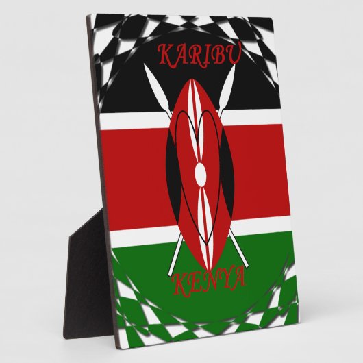 ハクナマタタ カリブ ケニア フォトプラーク (側面)