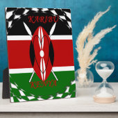 ハクナマタタ カリブ ケニア フォトプラーク (側面)