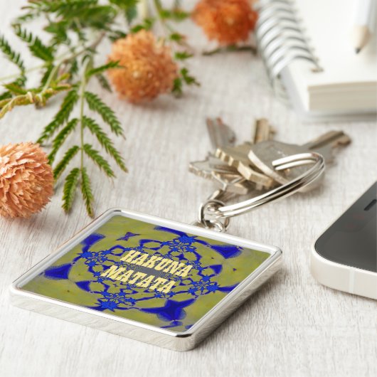 ハクナマタタ キーホルダー (側面)