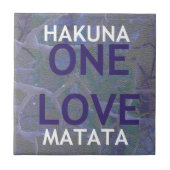 ハクナマタタ タイル (正面)