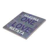 ハクナマタタ タイル (側面)