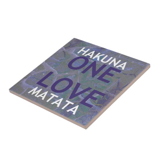 ハクナマタタ タイル (側面)