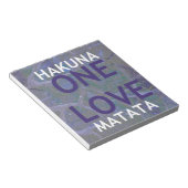 ハクナマタタ ノートパッド (アングル)