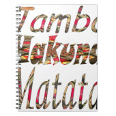 ハクナマタタ ノートブック (正面)