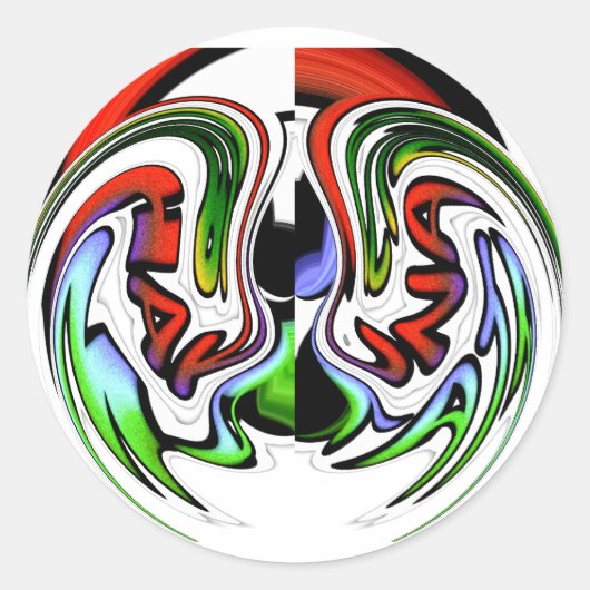 ハクナマタタ ハクナマタタ ギフト ラウンドシール (正面)