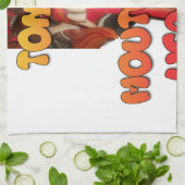 ハクナマタタ ハクナマタタ ビッグマウス。 キッチンタオル (折り畳み)