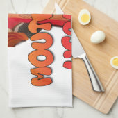 ハクナマタタ ハクナマタタ ビッグマウス。 キッチンタオル (四つ折り)