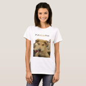 ハクナマタタ・パップ - 心配ご無用!子犬の愛 Tシャツ (正面フル)