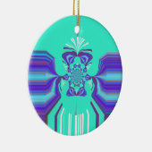 ハクナマタタ パープルブレンド セラミックオーナメント (右)