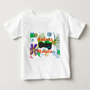 ハクナマタタ ベイビー.png ベビーTシャツ