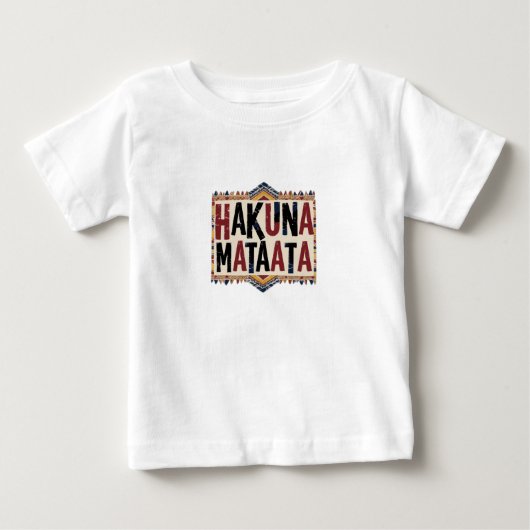 ハクナマタタ ベビーTシャツ (正面)