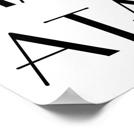 ハクナマタタ ポスター (角)