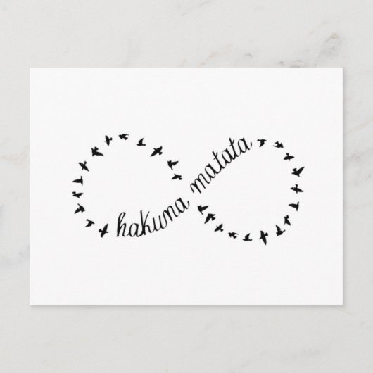 ハクナマタタ ポストカード (正面)