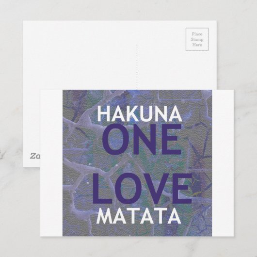 ハクナマタタ ポストカード (正面/裏面)