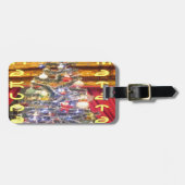 ハクナマタタ メリークリスマス&ハッピー ニューイヤー ラゲッジタグ (正面横)