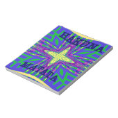 ハクナマタタ モンバサ カンガ ノートパッド (回転)