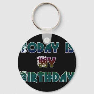 ハクナマタタ 今日は私の誕生日.png キーホルダー