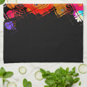 ハクナマタタ 可愛いベイビーライオンキングデザイン キッチンタオル (折り畳み)