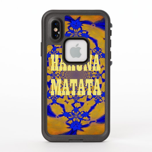 ハクナマタタ LifeProof iPhoneケース (裏面)