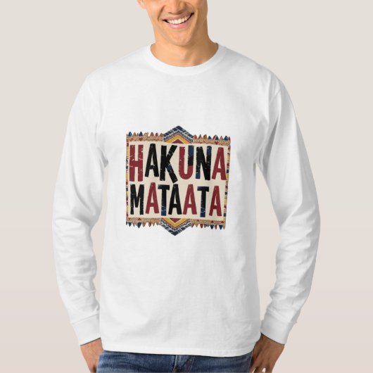ハクナマタタ Tシャツ (正面)
