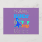 ハクナマタタTGIF感謝してい神その金曜日 ポストカード (正面)