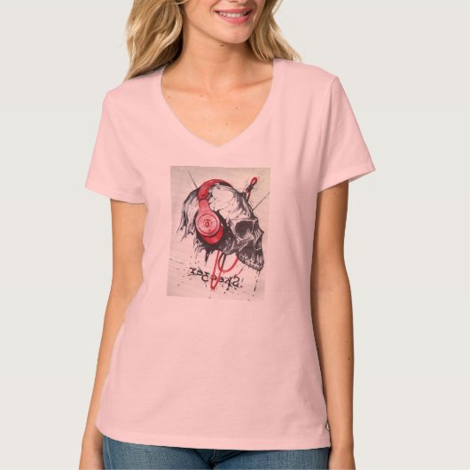 ハクナマタノハッスルカスタム女子ハンズシャツ Tシャツ (正面)