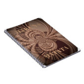 ハクナマタ自然タアートプリント ノートブック (右側)