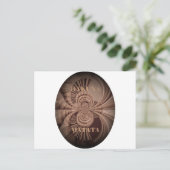 ハクナマタ自然タアートプリント ポストカード (スタンド正面)