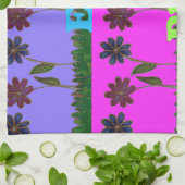 ハクナマタ食べタ遊ラヴ.png キッチンタオル (折り畳み)