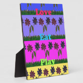 ハクナマタ食べタ遊ラヴ.png フォトプラーク (側面)