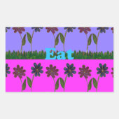 ハクナマタ食べタ遊ラヴ.png 長方形シール (正面)