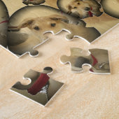 ハクナマッタパピーズと犬インフィニティ驚くべきスティ ジグソーパズル (側面)